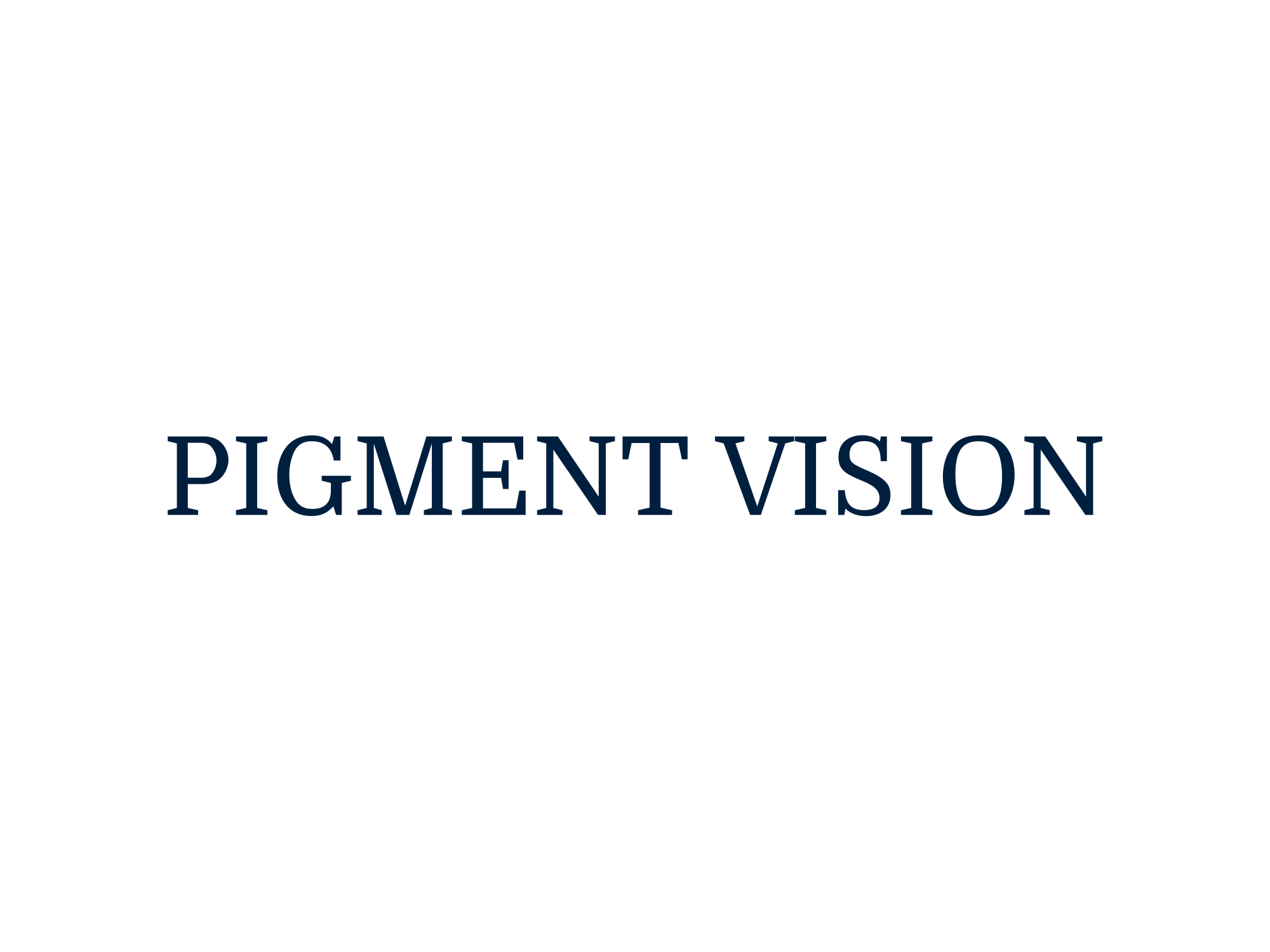 pigment vision